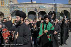دسته عزاداری خادمان حرم حضرت معصومه(س)