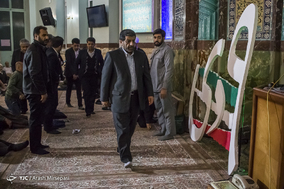 سخنرانی عزت‌الله ضرغامی در مسجد جامع نارمک