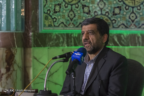 سخنرانی عزت‌الله ضرغامی در مسجد جامع نارمک