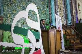 سخنرانی عزت‌الله ضرغامی در مسجد جامع نارمک