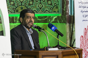 سخنرانی عزت‌الله ضرغامی در مسجد جامع نارمک