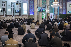 سخنرانی عزت‌الله ضرغامی در مسجد جامع نارمک
