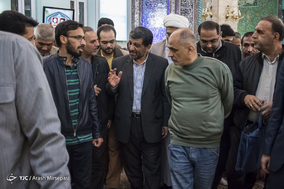 سخنرانی عزت‌الله ضرغامی در مسجد جامع نارمک