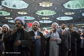 مراسم بزرگداشت حماسه ۹ دی در مصلی تهران