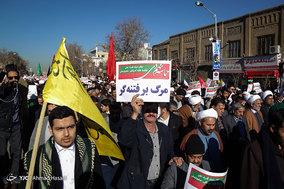 مراسم بزرگداشت حماسه ۹ دی - مشهد مقدس