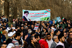 مراسم بزرگداشت حماسه 9 دی در همدان