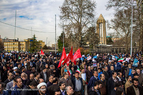 مراسم بزرگداشت حماسه 9 دی در همدان