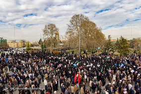 مراسم بزرگداشت حماسه 9 دی در همدان