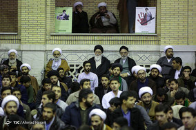 همایش بصیرتی طلاب حوزه علمیه خراسان در مدرسه عالی نواب مشهد