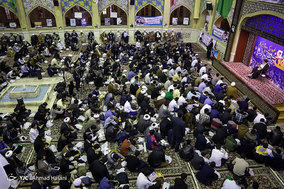 همایش بصیرتی طلاب حوزه علمیه خراسان در مدرسه عالی نواب مشهد