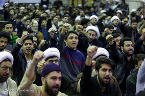 همایش بصیرتی طلاب حوزه علمیه خراسان در مدرسه عالی نواب مشهد