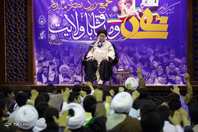 همایش بصیرتی طلاب حوزه علمیه خراسان در مدرسه عالی نواب مشهد