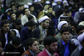 همایش بصیرتی طلاب حوزه علمیه خراسان در مدرسه عالی نواب مشهد
