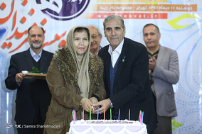مراسم جشن تولد هنرمندان پیشکسوت متولد دی‌ماه