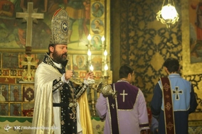 مراسم سال نو میلادی در کلیسا وانک اصفهان