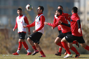 تمرین تیم فوتبال پرسپولیس