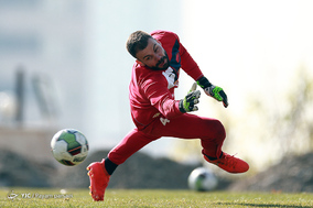 تمرین تیم فوتبال پرسپولیس