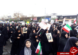 راهپیمای مردم گلستان علیه فتنه گران