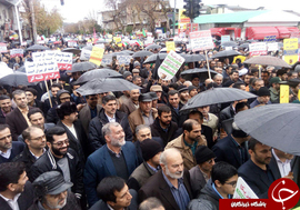 راهپیمای مردم گلستان علیه فتنه گران
