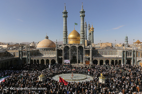 اجتماع مردم قم در محکومیت اغتشاشات اخیر