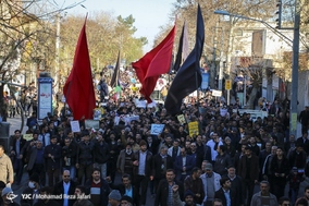 تشییع پیکر مطهر شهید سجاد شاهسنایی