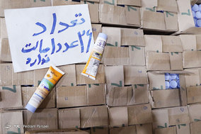 کشف کالاهای قاچاق در تهران