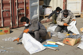 کشف کالاهای قاچاق در تهران