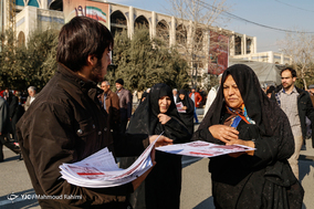راهپیمایی نمازگزاران تهرانی در محکومیت اغتشاشات اخیر