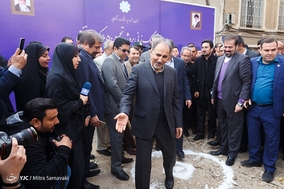 مراسم کلنگ‌زنی پروژه تجمیع ۵۰ پلاک محله تختی