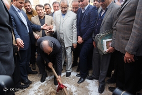 مراسم کلنگ‌زنی پروژه تجمیع ۵۰ پلاک محله تختی