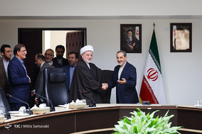 دیدار رییس مجلس اعلای اسلامی عراق با علی اکبر ولایتی