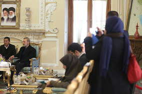 دیدارهای امروز رییس مجلس شورای اسلامی