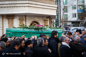 تشییع پیکر مطهر شهید حاج محمد قبادی