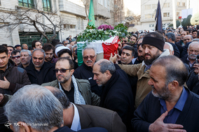 تشییع پیکر مطهر شهید حاج محمد قبادی