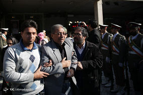 تشییع پیکر جانباز شهید حسین آریائی