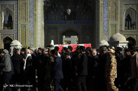 تشییع پیکر جانباز شهید حسین آریائی
