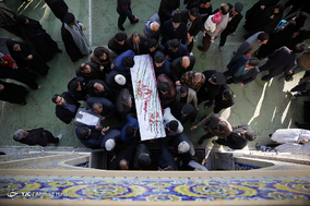 تشییع پیکر جانباز شهید حسین آریائی