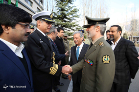 دیدار وزیر دفاع ایران با وزیر تولیدات دفاعی پاکستان