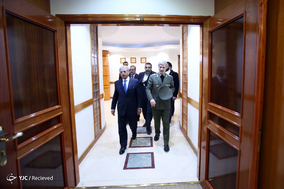 دیدار وزیر دفاع ایران با وزیر تولیدات دفاعی پاکستان