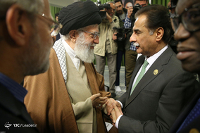 دیدار شرکت‌کنندگان در سیزدهمین کنفرانس اتحادیه بین‌المجالس سازمان همکاری اسلامی با رهبرمعظم انقلاب