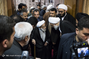 مراسم ترحیم حجت السلام والمسلمین مظاهری