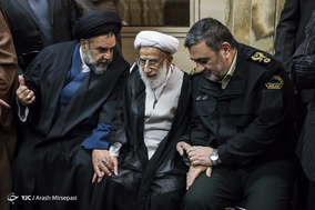 مراسم ترحیم حجت السلام والمسلمین مظاهری