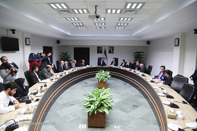 دیدار روسای مجالس سوریه و لبنان با علی اکبر ولایتی