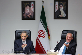 دیدار روسای مجالس سوریه و لبنان با علی اکبر ولایتی