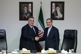 دیدار روسای مجالس سوریه و لبنان با علی اکبر ولایتی