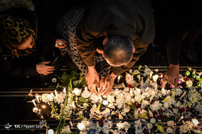 مراسم یادبود جانباختگان سانحه کشتی سانچی