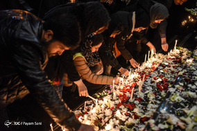 مراسم یادبود جانباختگان سانحه کشتی سانچی