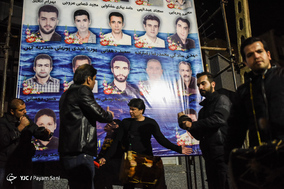 مراسم یادبود جانباختگان سانحه کشتی سانچی