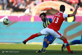 دیدار تیم های فوتبال پرسپولیس و گسترش فولاد