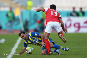 دیدار تیم های فوتبال پرسپولیس و گسترش فولاد